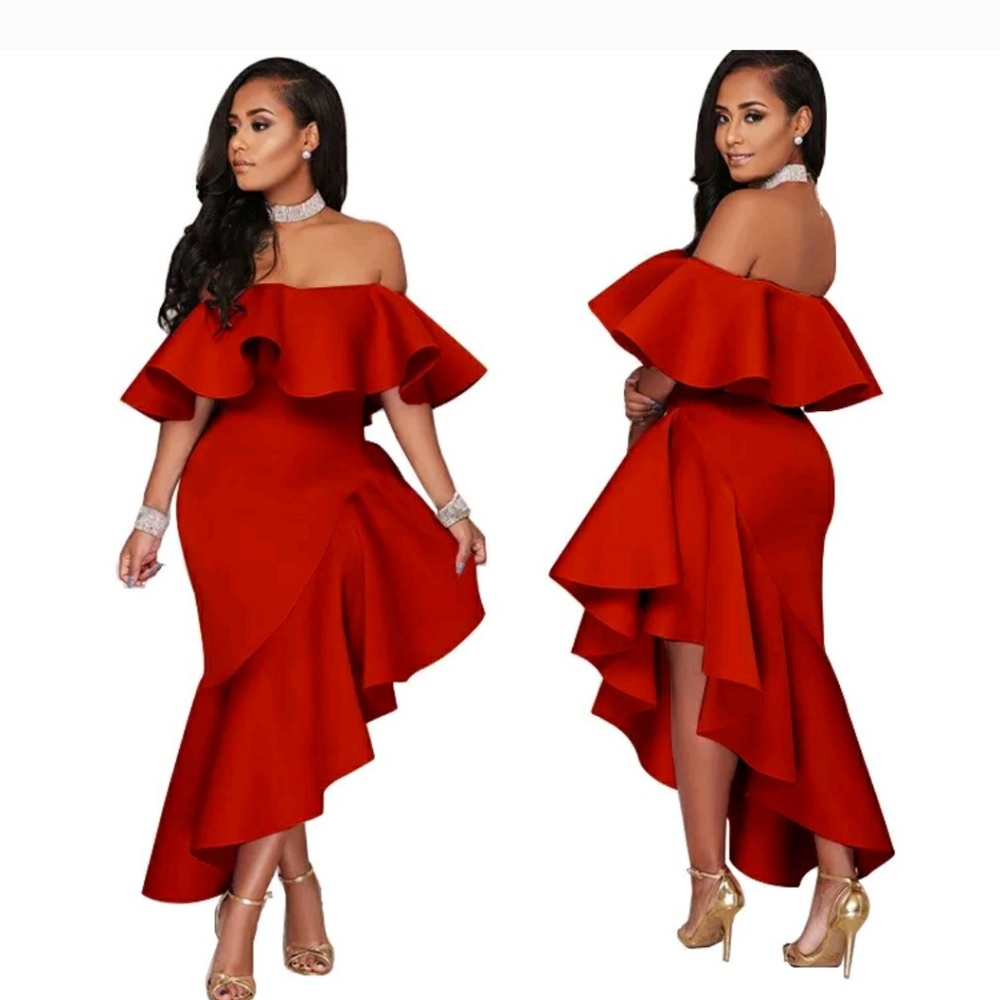 Sleeveless Evening Grown